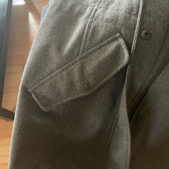 Mckinley long grey lined jacket size M - Picture 5 of 5